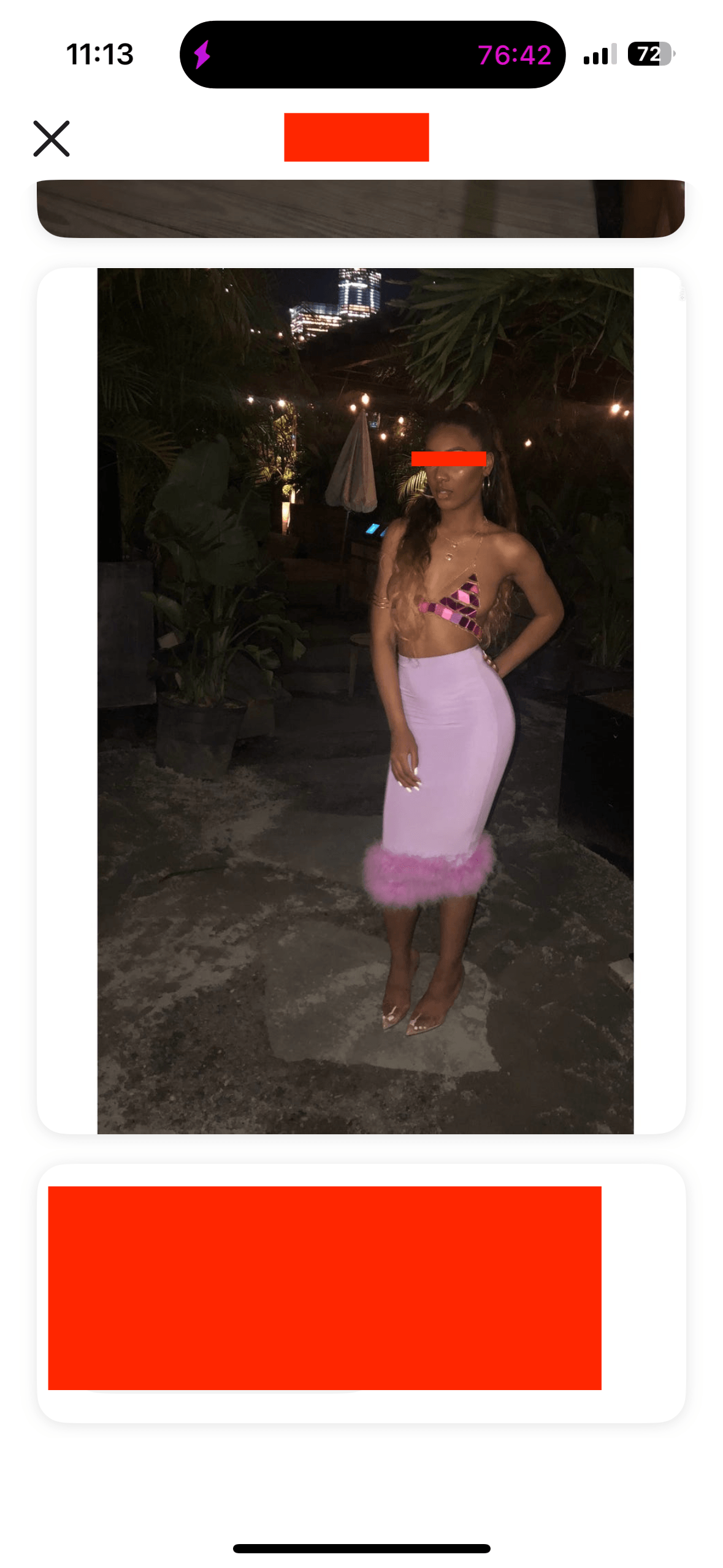 Dating app matches screenshot