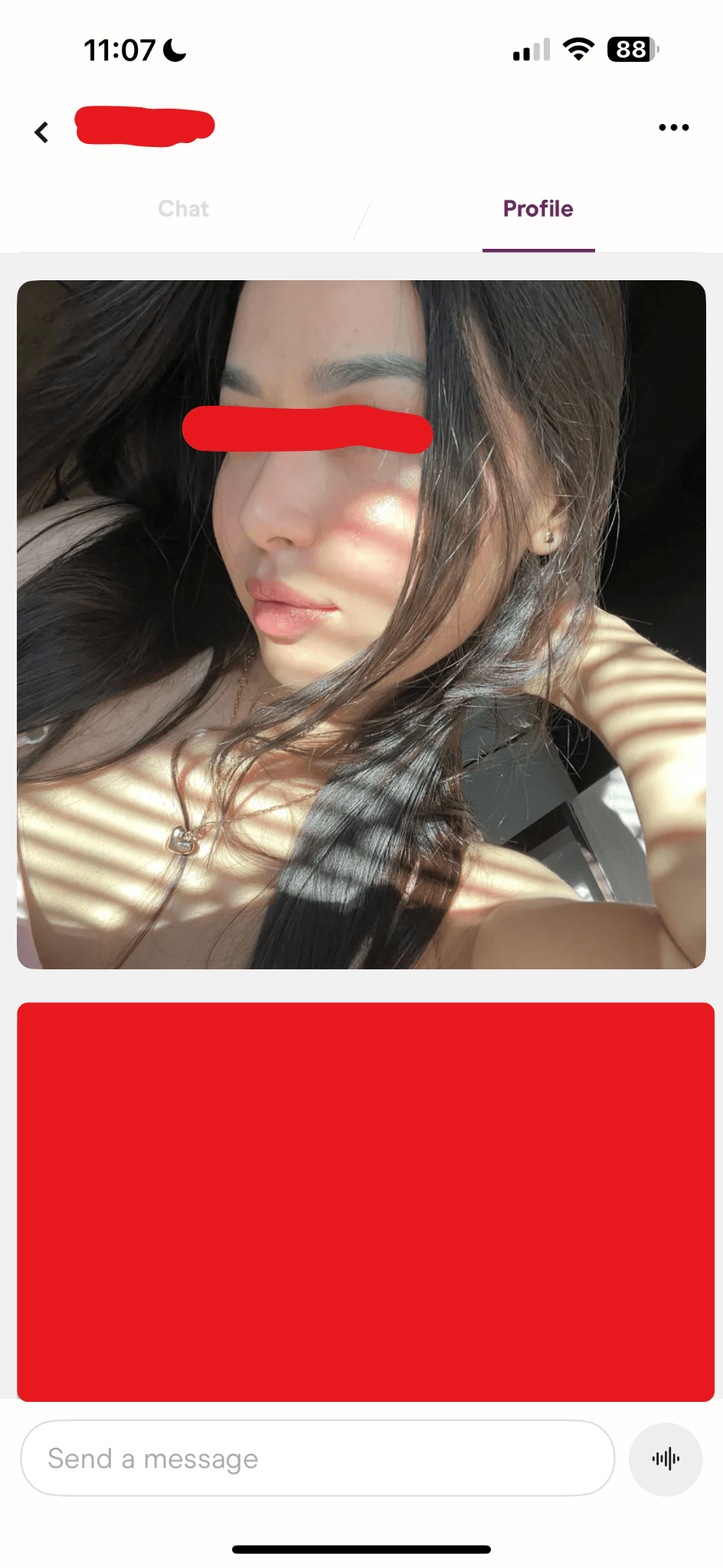 Dating app matches screenshot