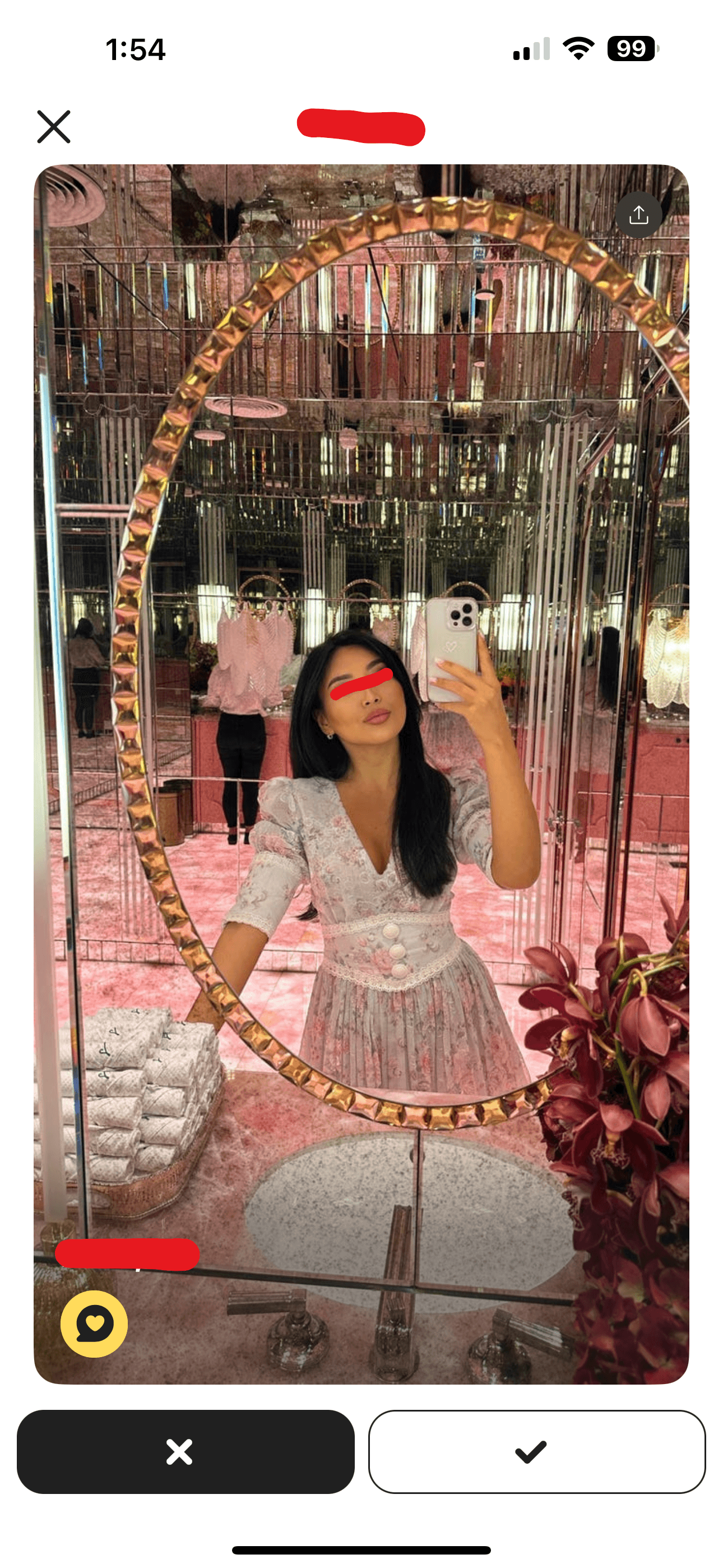 Dating app matches screenshot