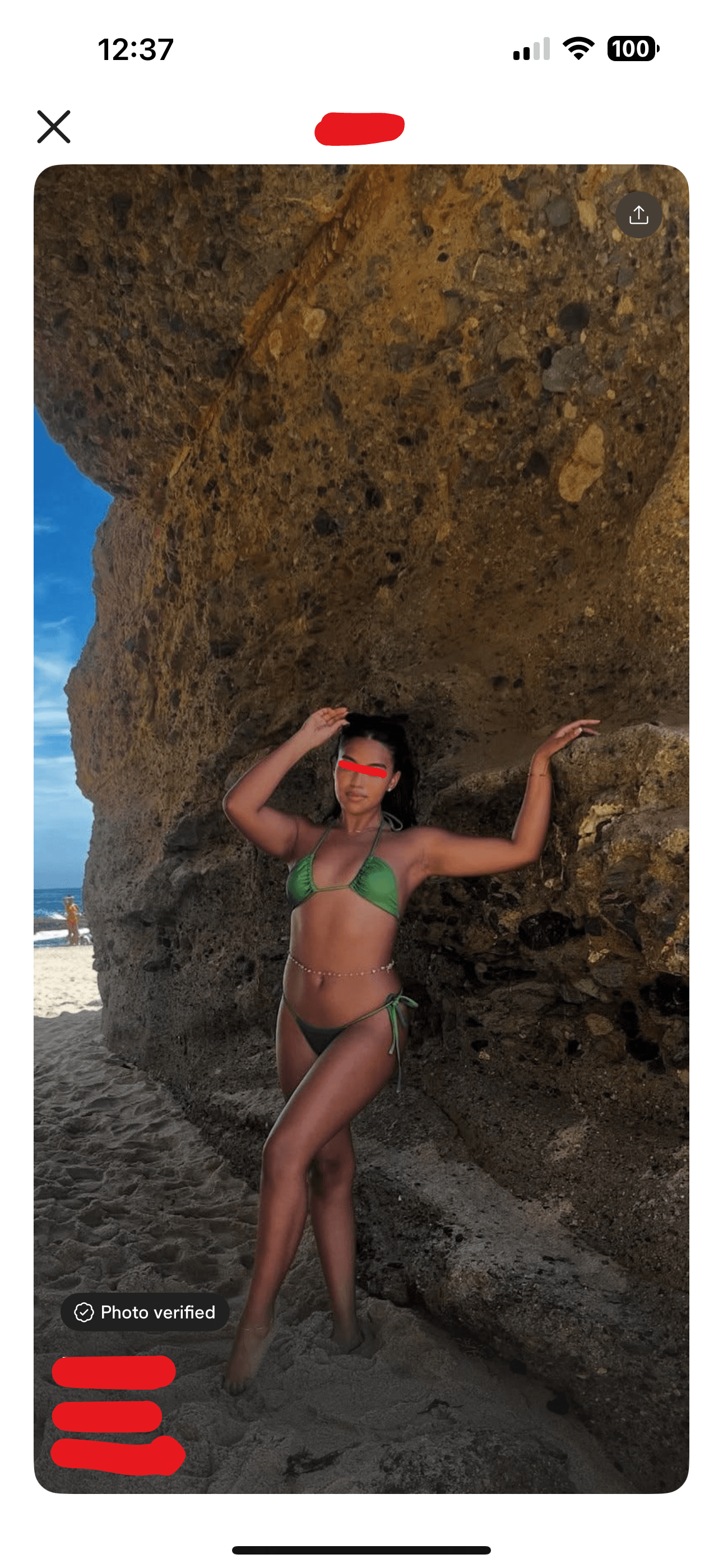 Dating app matches screenshot